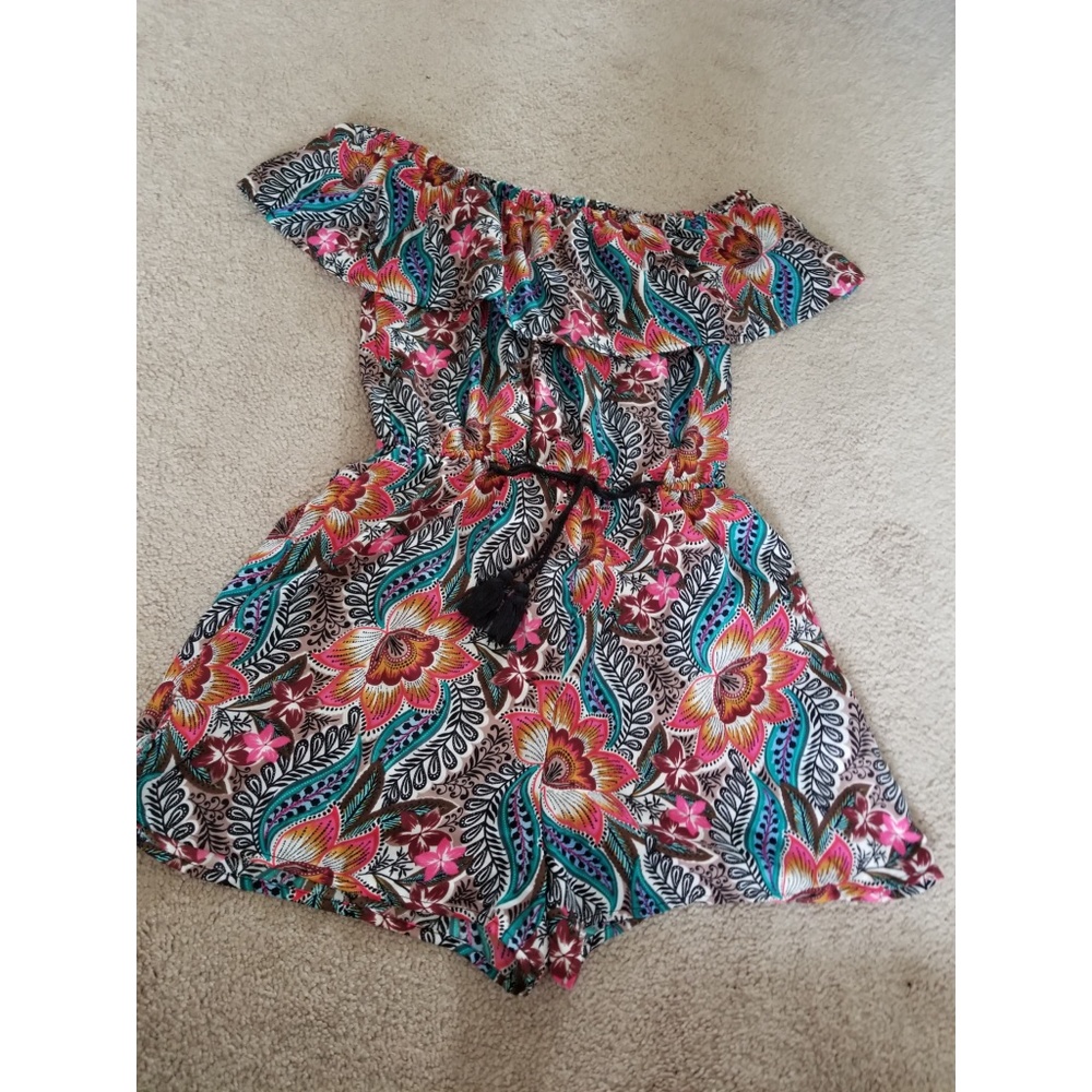 Cute tropical romper